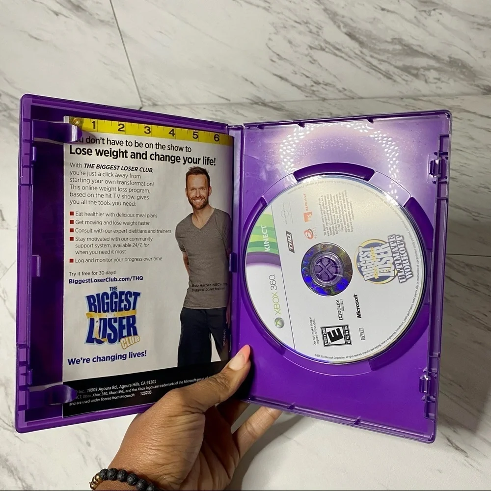 3/$60 BUNDLE XBOX Kinect Biggest Loser and Zumba Rush + Core